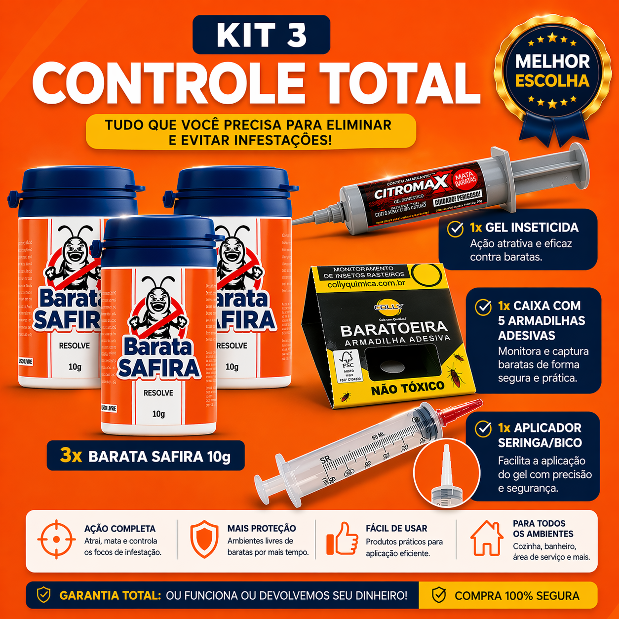 Kit Controle Total